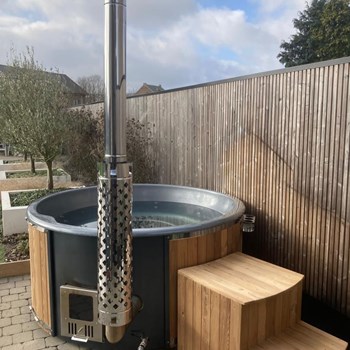 Hottub thermowood - interne houtkachel 